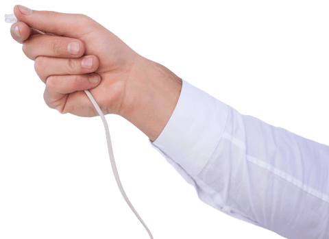 businessman holding network cable transparent background - Download Free Stock Videos Pikwizard.com