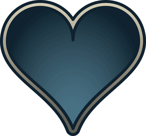 Black Heart Transparent Background Love Symbol Vector - Download Free Stock Videos Pikwizard.com