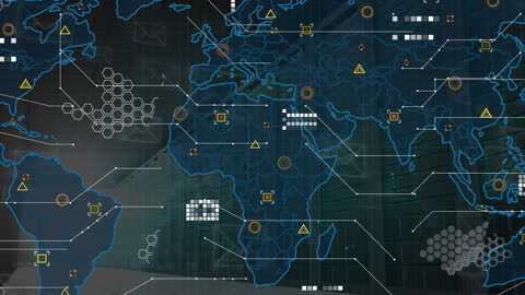 Futuristic Global Data Processing and Analysis Concept