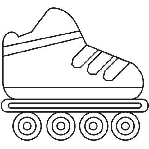 transparent roller skate vector illustration for sport enthusiasts - Download Free Stock Videos Pikwizard.com
