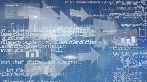 Digital Data Flow and Code Elements in Cyber Network