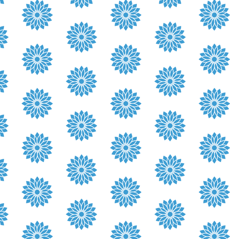 Blue Abstract Flower Pattern on Transparent Background - Download Free Stock Videos Pikwizard.com