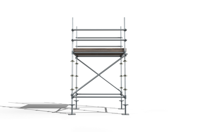 3D Transparent Scaffold Frame Showcasing Industrial Support Structure - Download Free Stock Videos Pikwizard.com