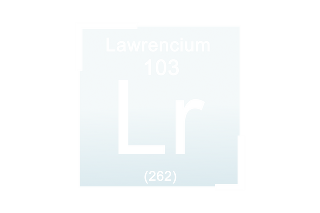 Transparent Graphic of Lawrencium Element with Atomic Number and Mass - Download Free Stock Videos Pikwizard.com