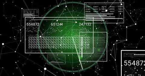 Futuristic Data Processing and Global Networking Visualization - Download Free Stock Images Pikwizard.com