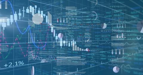 Advanced Data Processing in Global Finance Context - Download Free Stock Images Pikwizard.com