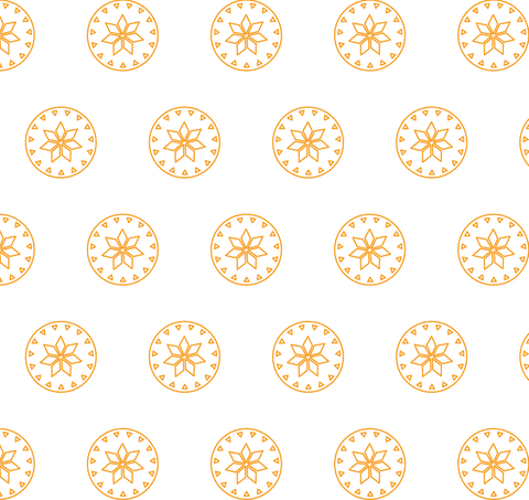 Gold Rosettes Pattern on Transparent Layout for Seamless Design - Download Free Stock Videos Pikwizard.com