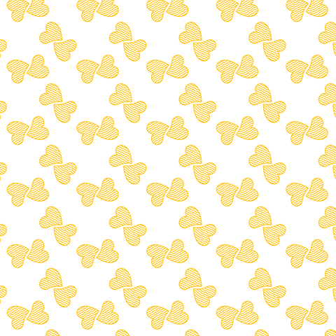 Yellow Hearts Abstract Pattern on Transparent Background - Download Free Stock Videos Pikwizard.com