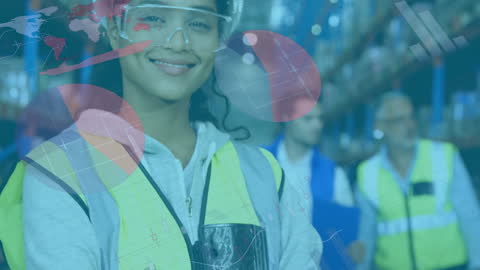 Warehouse Worker in Active Global Logistics Environment