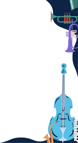 contemporary musical instruments on transparent background - Download Free Stock Videos Pikwizard.com