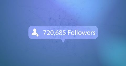Social Media Growth Concept with Increasing Followers Count - Download Free Stock Images Pikwizard.com