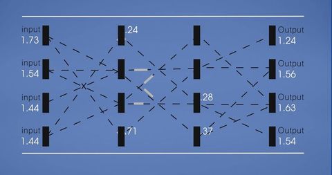 network of connections with digital interface concept design - Download Free Stock Images Pikwizard.com