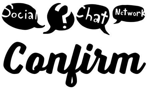 confirm text on transparent background with digital style - Download Free Stock Videos Pikwizard.com
