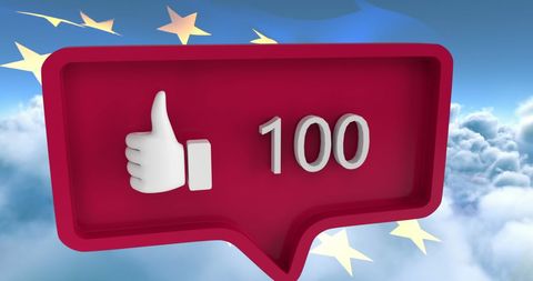 Social Media Engagement over European Background