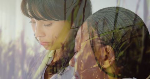 Nurse Providing Emotional Support to Patient in Tranquil Setting