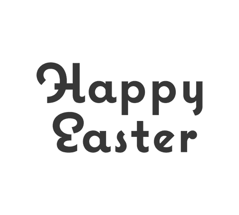 Happy Easter Text on Transparent Background - Download Free Stock Videos Pikwizard.com