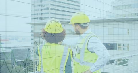 Construction Experts Analyzing Urban Growth and Financial Trends - Download Free Stock Images Pikwizard.com