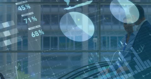 Data Processing Overlay with Business Professionals