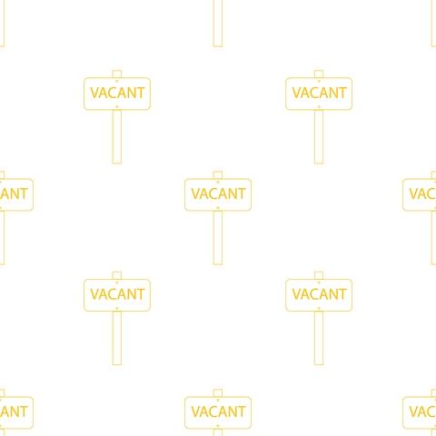 Seamless Pattern of Vacant Signs on Transparent Background - Download Free Stock Videos Pikwizard.com