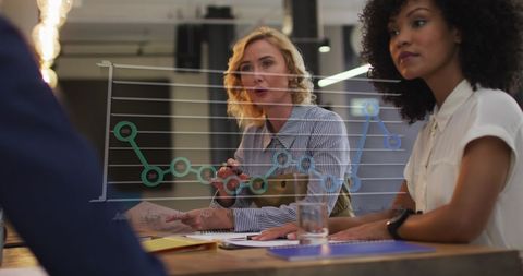 Diverse Business Team Discussing Strategy in Office