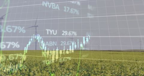 Digital Data Overlay on Renewable Energy Landscape