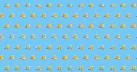 Seamless Yellow Music Notes Pattern on Blue Background - Download Free Stock Images Pikwizard.com