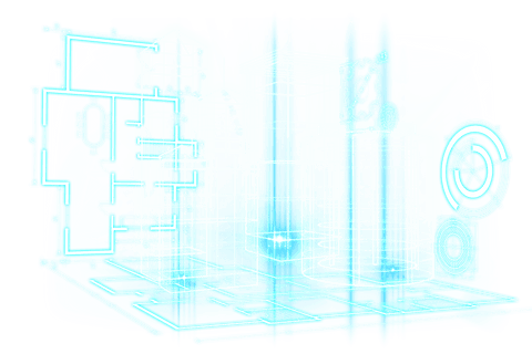 futuristic digital city blueprint on transparent background - Download Free Stock Videos Pikwizard.com