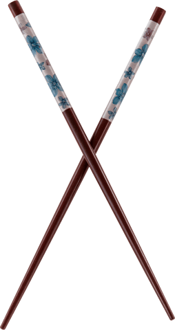elegant bamboo chopsticks with floral design background transparent - Download Free Stock Videos Pikwizard.com