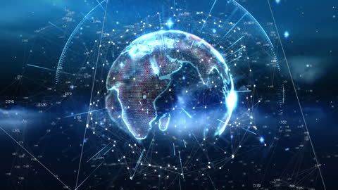 Abstract Digital Earth with Global Connections