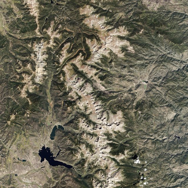 Rocky Mountain National Park Aerial View in Summertime, September 2014 - Download Free Stock Images Pikwizard.com