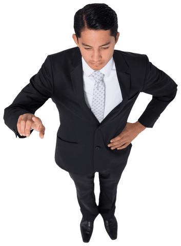 Transparent Biracial Businessman Touching Virtual Screen Analysis - Download Free Stock Videos Pikwizard.com