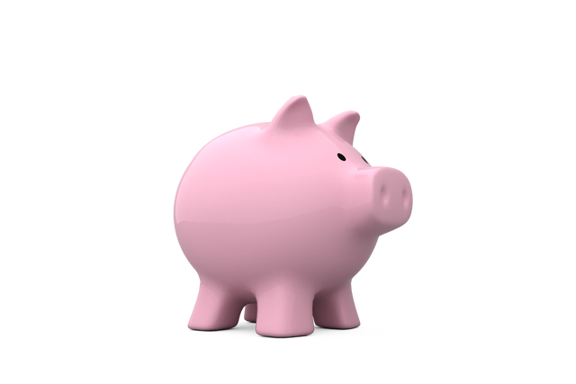 Pink Piggy Bank Isolated on Transparent Background Symbolizing Savings - Download Free Stock Videos Pikwizard.com