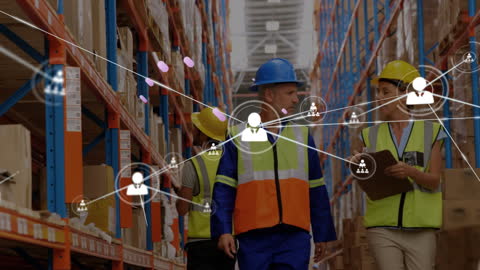 Warehouse Networking for Global Shipping Operations