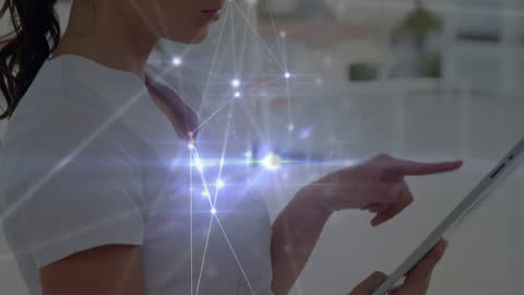 Digital Networking Concept with Tablet in Healthcare