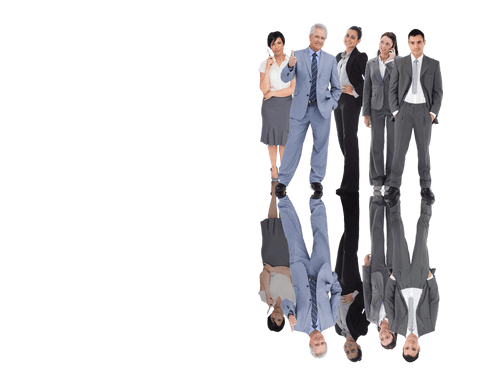business team standing together on transparent background - Download Free Stock Videos Pikwizard.com