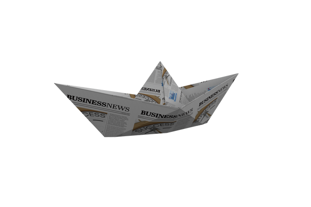 Transparent Newspaper Boat Featuring Business News Paper - Download Free Stock Videos Pikwizard.com