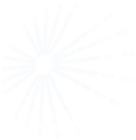digital circle with radiating rays on transparent background - Download Free Stock Videos Pikwizard.com