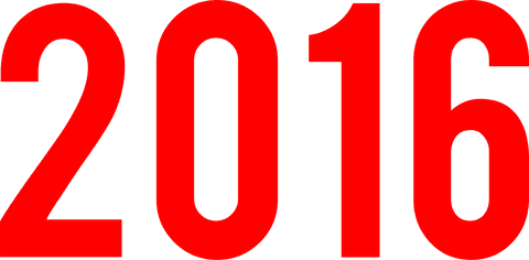 Transparent 2016 Text for New Year Celebrations and Designs - Download Free Stock Videos Pikwizard.com