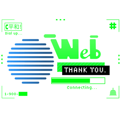 transparent neon futuristic web dial-up interface graphic - Download Free Stock Videos Pikwizard.com