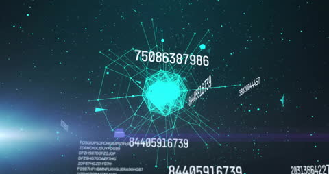Digital Data Network with Floating Numerical Codes