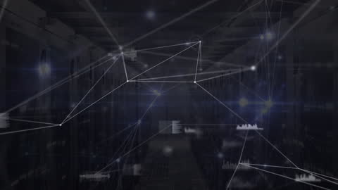 Digital Network Connections Over Servers in a Data Center