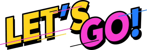 Energetic LET'S GO! Graphic on Transparent Background - Download Free Stock Videos Pikwizard.com