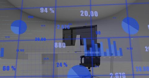 Multiple Graphs and Dynamic Numbers in Modern Office