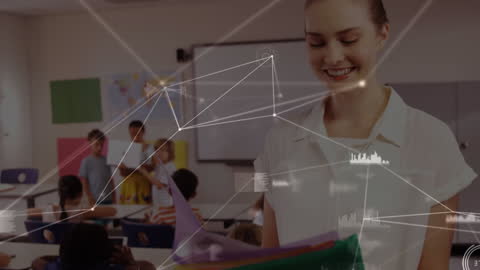 Modern Classroom with Digital Connectivity