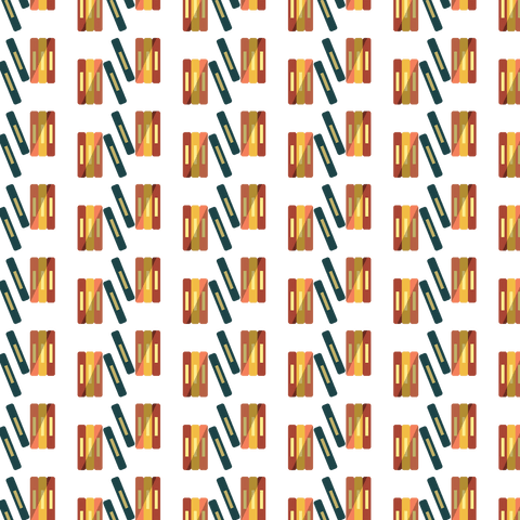 Colorful Books Pattern on Transparent Background for Design Projects - Download Free Stock Videos Pikwizard.com