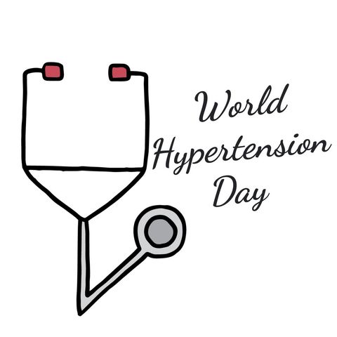 World Hypertension Day Stethoscope Illustration - Download Free Stock Templates Pikwizard.com