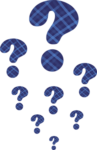 Transparent Blue Tartan Question Marks - Download Free Stock Videos Pikwizard.com