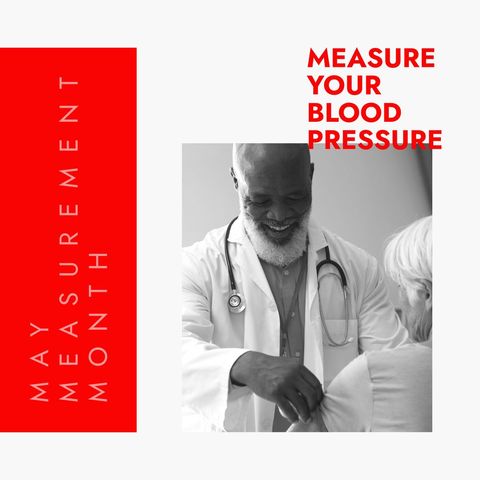 blood pressure awareness with smiling doctor - Download Free Stock Templates Pikwizard.com