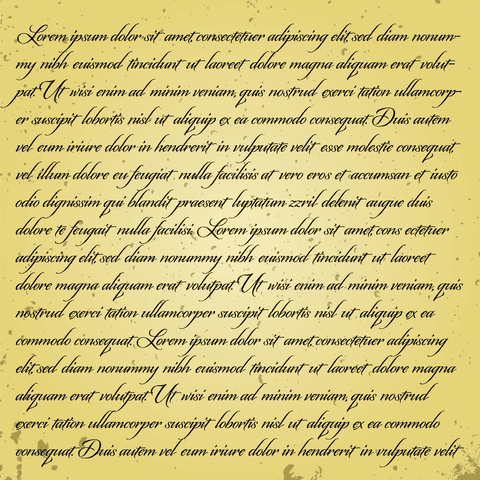 Elegant Cursive Calligraphy on Yellow Transparent Background - Download Free Stock Videos Pikwizard.com