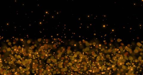 Glowing Light Particles on Black Background - Download Free Stock Images Pikwizard.com